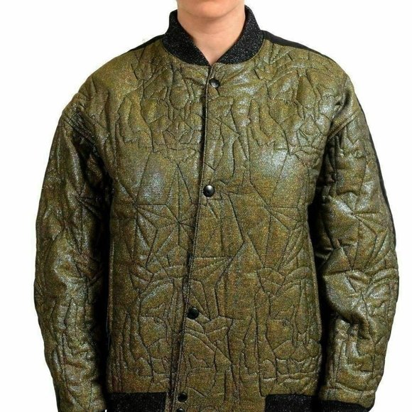 Just Cavalli Sparkle Insulated Bomber Jacket